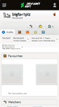 Mobile Screenshot of bigfav1plz.deviantart.com