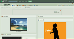 Desktop Screenshot of nascarjake.deviantart.com