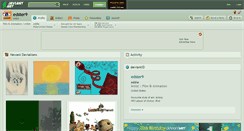 Desktop Screenshot of edster9.deviantart.com