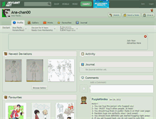Tablet Screenshot of ana-chan00.deviantart.com