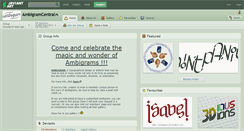 Desktop Screenshot of ambigramcentral.deviantart.com