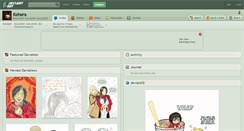 Desktop Screenshot of kohera.deviantart.com
