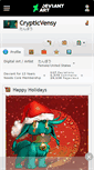 Mobile Screenshot of crypticvensy.deviantart.com