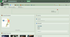 Desktop Screenshot of davidgm.deviantart.com