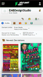 Mobile Screenshot of embdesignstudio.deviantart.com