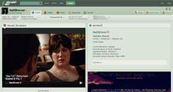 Desktop Screenshot of mattbrewer.deviantart.com
