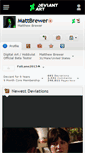 Mobile Screenshot of mattbrewer.deviantart.com