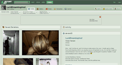 Desktop Screenshot of luciddreaminspired.deviantart.com