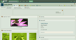 Desktop Screenshot of goofy-deluxe.deviantart.com