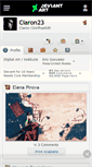 Mobile Screenshot of ciaron23.deviantart.com