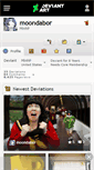 Mobile Screenshot of moondabor.deviantart.com