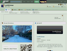 Tablet Screenshot of lordschmee.deviantart.com