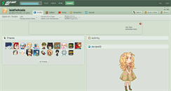 Desktop Screenshot of lalathekoala.deviantart.com