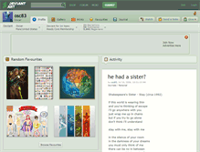 Tablet Screenshot of osc83.deviantart.com
