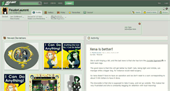 Desktop Screenshot of feudorlaurent.deviantart.com