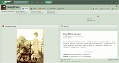 Desktop Screenshot of madamtorsion.deviantart.com