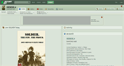Desktop Screenshot of dededejr.deviantart.com