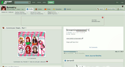 Desktop Screenshot of bunnairry.deviantart.com