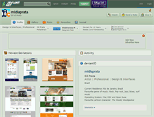 Tablet Screenshot of midiaprata.deviantart.com