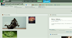 Desktop Screenshot of animefreakmangafreak.deviantart.com