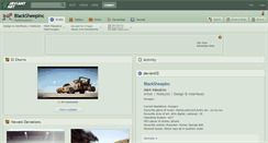Desktop Screenshot of blacksheepinc.deviantart.com