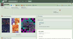 Desktop Screenshot of pixel-pax.deviantart.com