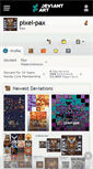 Mobile Screenshot of pixel-pax.deviantart.com