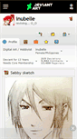Mobile Screenshot of inubelle.deviantart.com