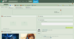 Desktop Screenshot of andyyz.deviantart.com