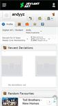 Mobile Screenshot of andyyz.deviantart.com