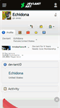 Mobile Screenshot of echidona.deviantart.com