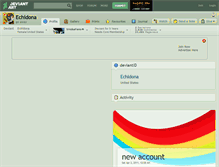 Tablet Screenshot of echidona.deviantart.com