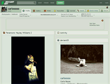 Tablet Screenshot of carlooooo.deviantart.com