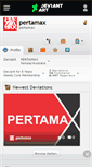 Mobile Screenshot of pertamax.deviantart.com