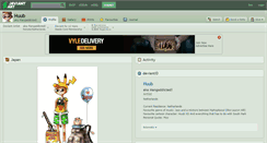 Desktop Screenshot of huub.deviantart.com
