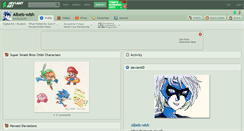Desktop Screenshot of albels-wish.deviantart.com