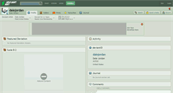 Desktop Screenshot of dalejordan.deviantart.com