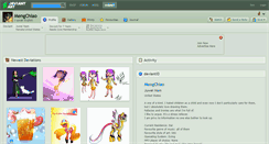 Desktop Screenshot of mengchiao.deviantart.com