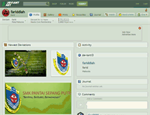 Tablet Screenshot of fariddiah.deviantart.com