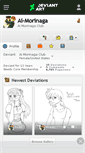 Mobile Screenshot of ai-morinaga.deviantart.com