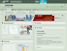 Tablet Screenshot of ai-morinaga.deviantart.com