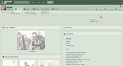 Desktop Screenshot of nazak.deviantart.com