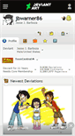 Mobile Screenshot of jbwarner86.deviantart.com