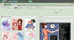 Desktop Screenshot of amako-chan.deviantart.com