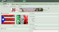 Desktop Screenshot of a-track.deviantart.com