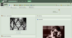 Desktop Screenshot of madio.deviantart.com