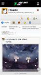 Mobile Screenshot of hinashi.deviantart.com