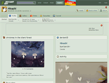 Tablet Screenshot of hinashi.deviantart.com