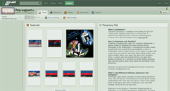 Desktop Screenshot of poly-support.deviantart.com
