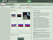 Tablet Screenshot of poly-support.deviantart.com